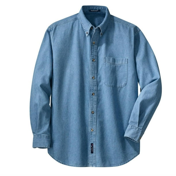 Etecredpow Mens Slim Fit Washed Jean Button Down Faded Short-Sleeve Shirts Etecredpow Mens Slim Fit Washed Jean Button Down Faded Short-Sleeve Shirts